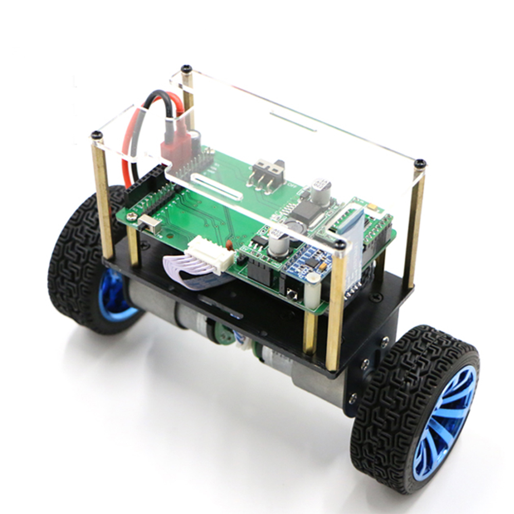 Двухколесный Балансирующий автомобиль Arduino, совместимый с UNO R3, регулируемые параметры, двухколесный самобалансирующийся комплект тележек