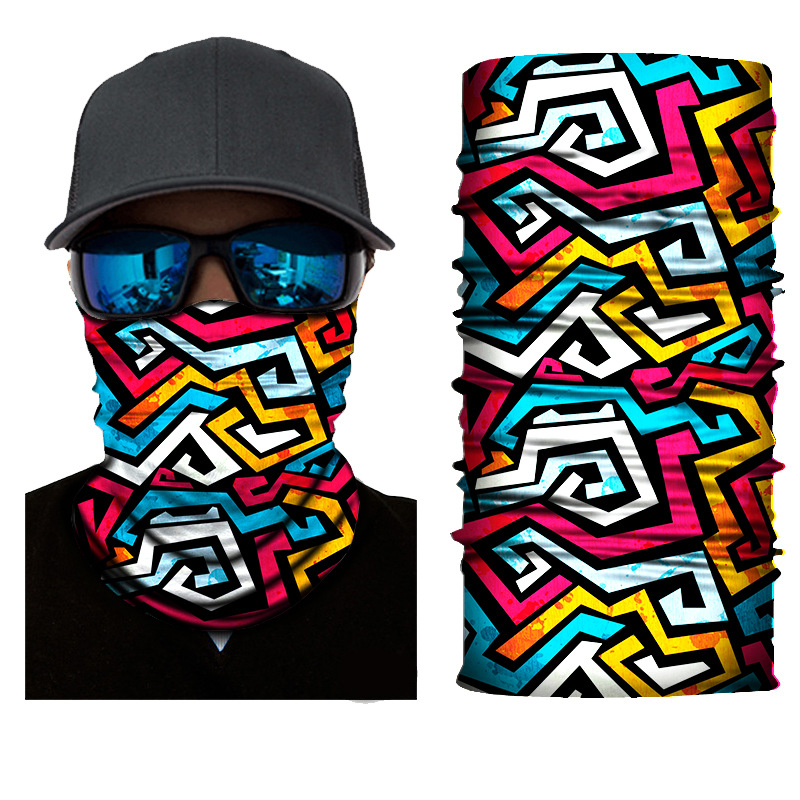 custom Seamless neck Tube multifunctional tubular  bandana
