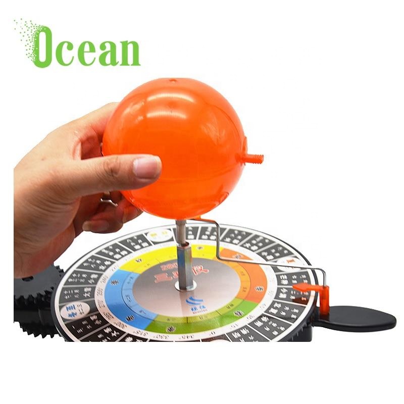 Instrument of earth movement Sun Earth Moon Model Three globes instrument