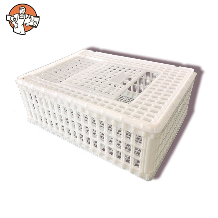 Fengmu SHF02-3 Cheap sliding door plastic live duck chicken crates chicken transportation cage