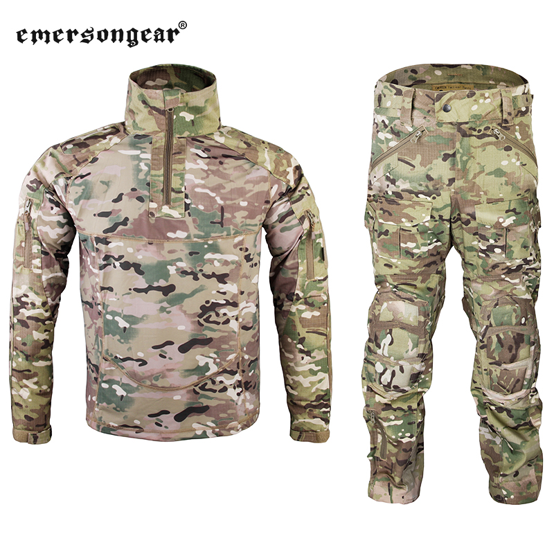 Emersongear Заказная Удобная Мультикам цифровая камуфляжная армейская Военная униформа для продажи