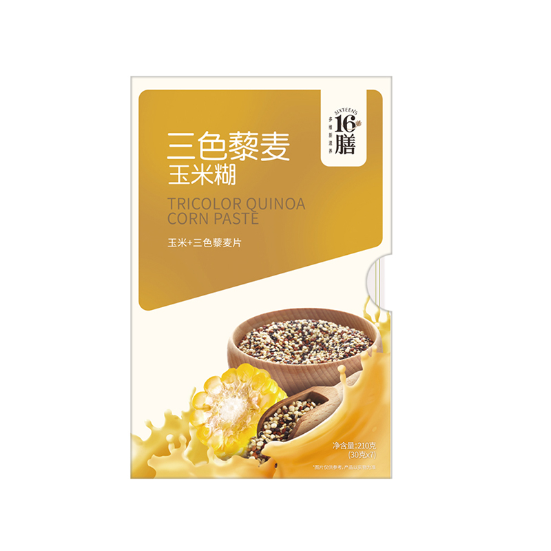 Оптовая продажа, вкусная Трехцветная кукурузная паста quinoa