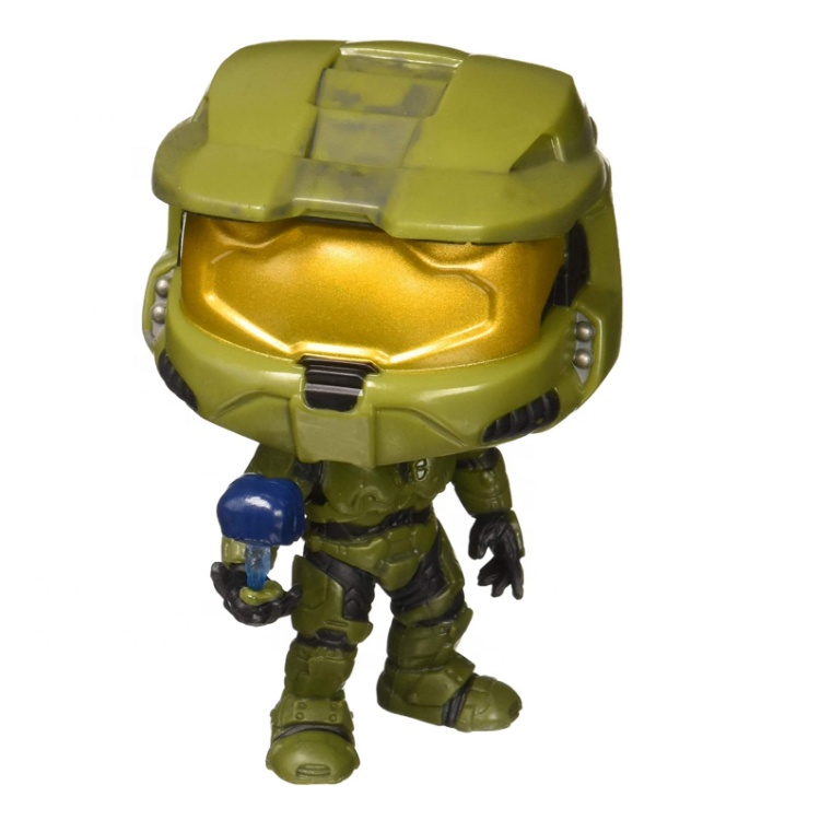 Виниловые куклы HALO MASTER CHIEF с кортаной, фигурка модели, игрушки funko pop 07, коллекция, существующие запасы, оптовая продажа