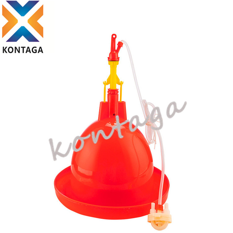 Plastic Poultry Chicken Plasson Bell Drinker Broiler Chick Water Fountain
