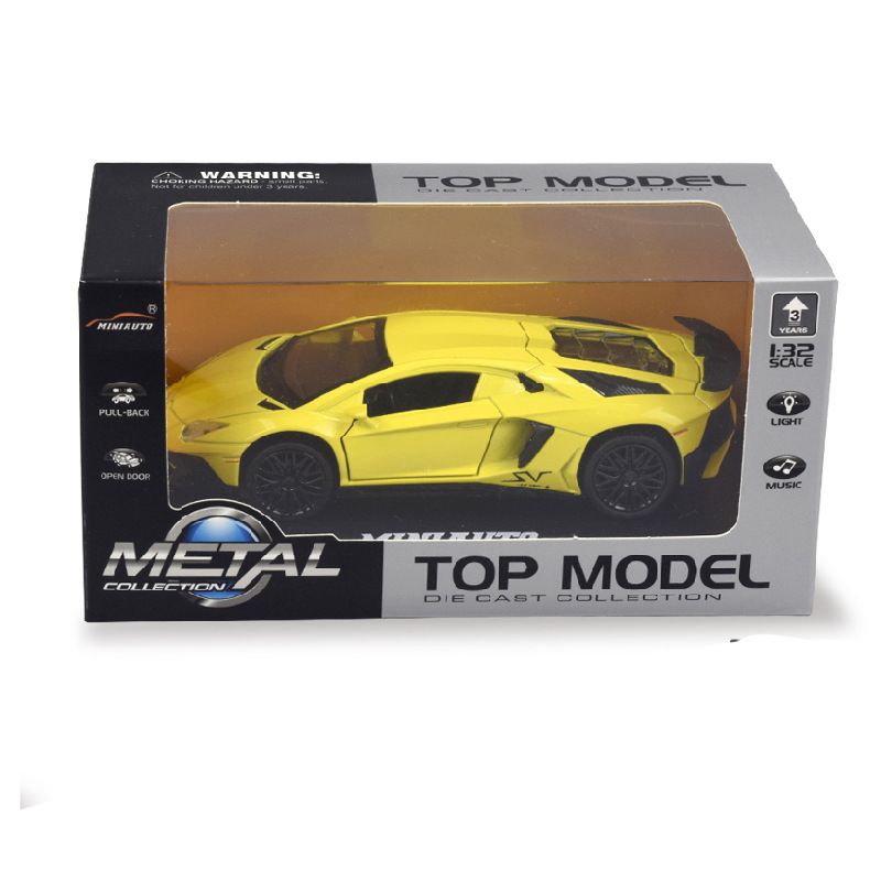 Литая игрушка LP750 4SV lambor металлическая модель автомобиля