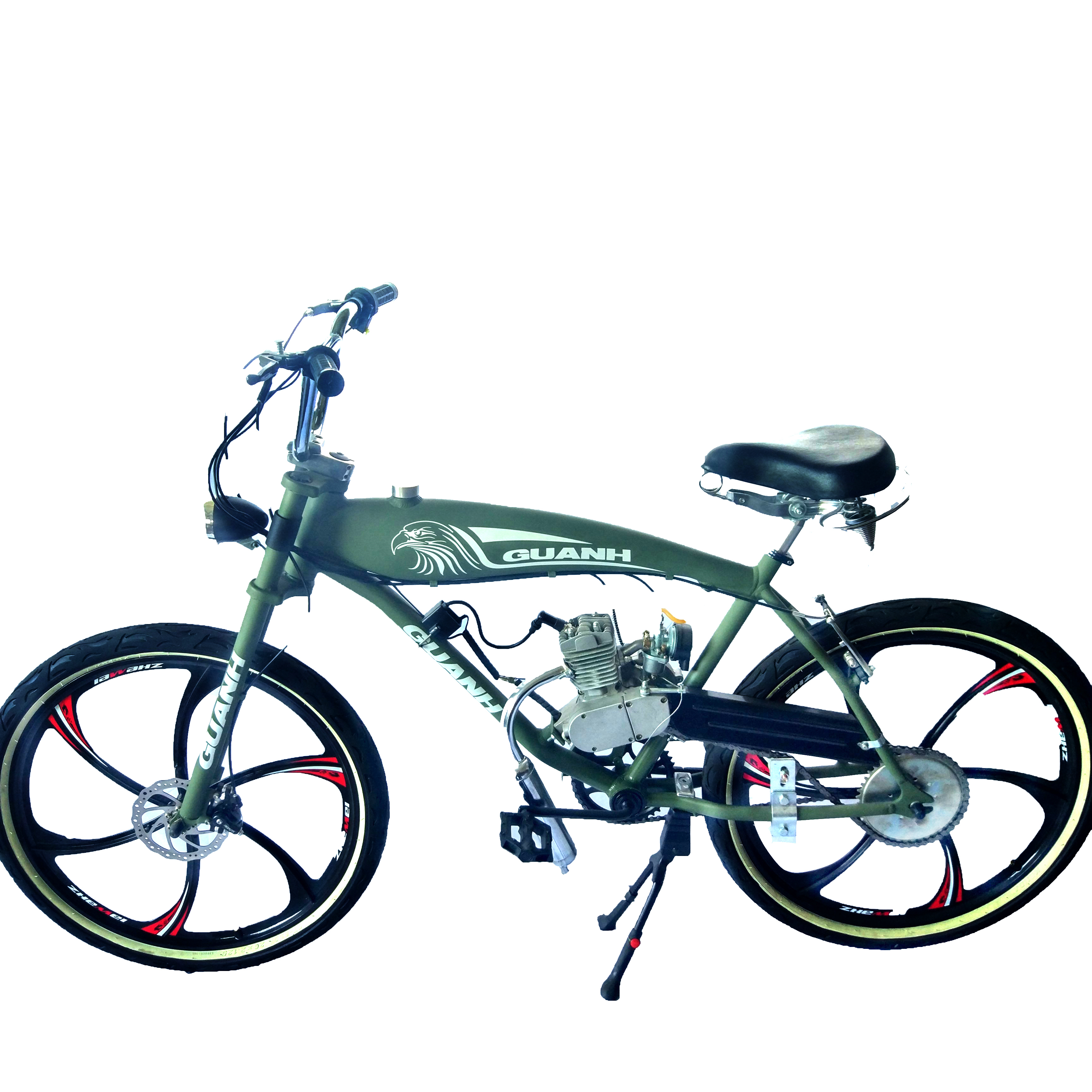 26 дюймов 60CC газовый двигатель дешевый велосипед чоппер