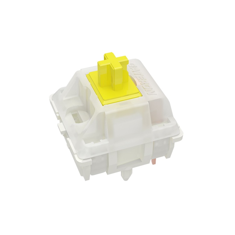 GATERON KS-3-X1 Хуэй Чжоу jiadalong 5 pin Линейный игровой молочно-белый цвет желтый, черный, красный, белый; Механическая клавиатура переключателя