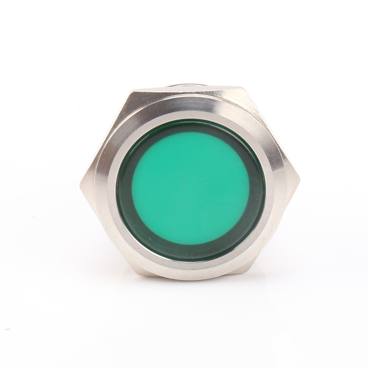 Industrial Ip67 22mm Led Signal Pilot Lamp Led RGB green Indicator Light With 150mm Wire 3v/6v/12v/24v/110v/220v