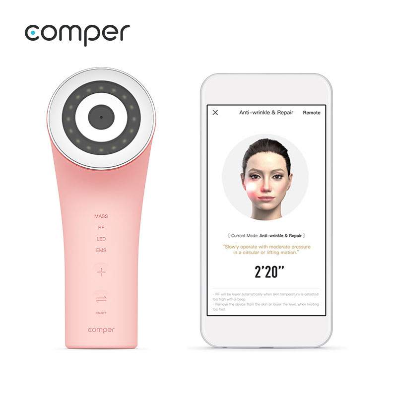 Comper Smarkin 4 в 1 подтяжка кожи светодиодный фотон светотерапия красота устройство уход за лицом омоложение машина красный свет против старения