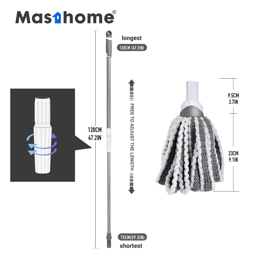 Masthome 2020 новые заводские настройки синель для чистки плоская Швабра легко чистить Гибкая Насадка для швабры для домашнего хозяйства