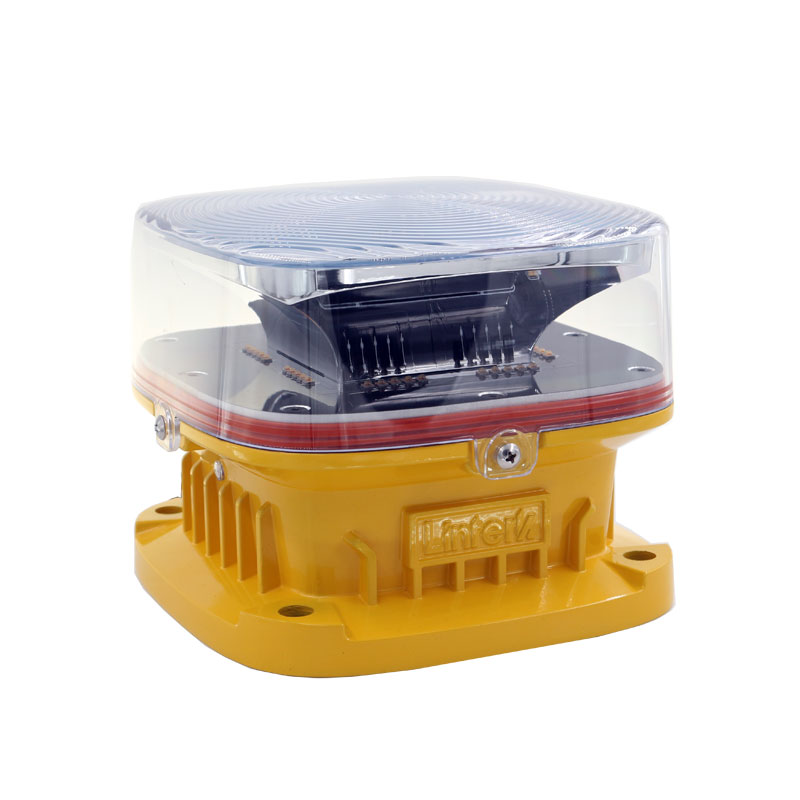 ICAO FAA L864 GPS Medium intensity Led Red obstruction light price for Broadcast Towers, Bridge, Chimney, Building