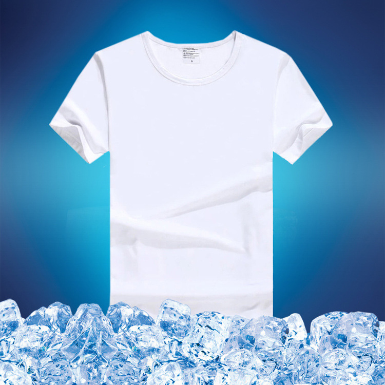Round neck short sleeve T-shirt advertising shirts custom printed words logo work clothes printing manufacturers wholesale shirt