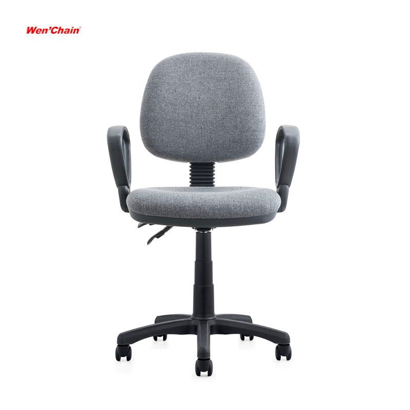 Chair Swivel Staff Chair Supplier Swivel Operator Reception Lab Upholstery Fabric Computer Office Chair For Pedicure Staff