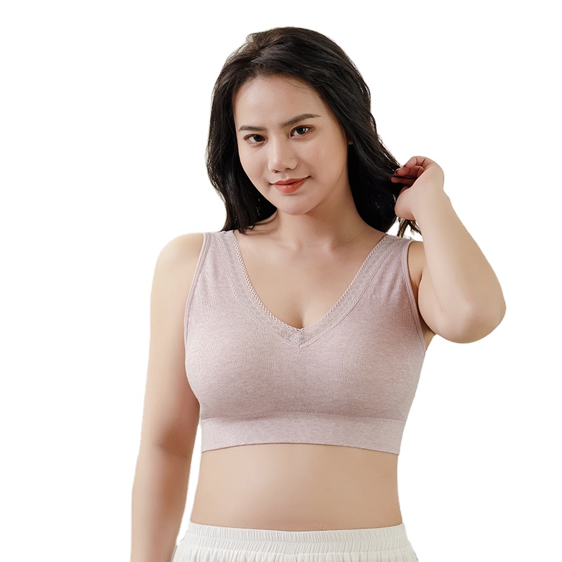 Deep V Neck Breathable Fashion Classical Pushup Big Plus Cup Size Comfort Bra Lace Fat Women Push Up Plus Size Seamless Bra