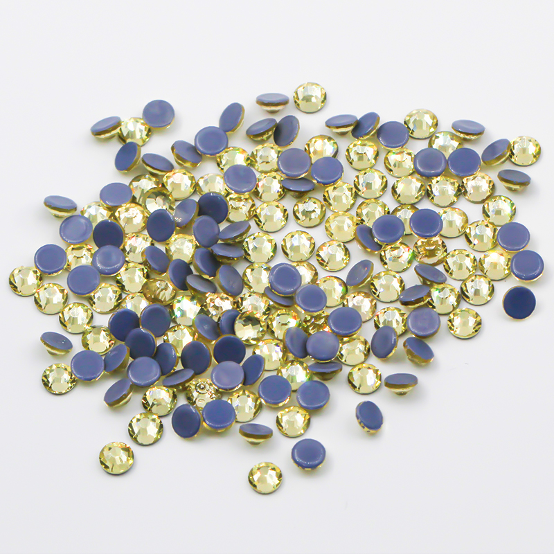 Shiny Clear AB Crystal Hot Fix Rhinestone DMC Flat Back Rhinestones for Nail Art