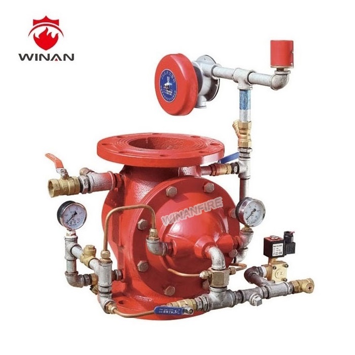Hot sale electric wet alarm valve for fire fighting system