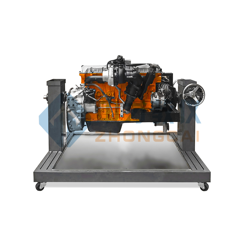 Hot Sale Heavy Engine Test Stand Engine Run Stand Engine For Training Shipping In Wooden Case ZC-F701