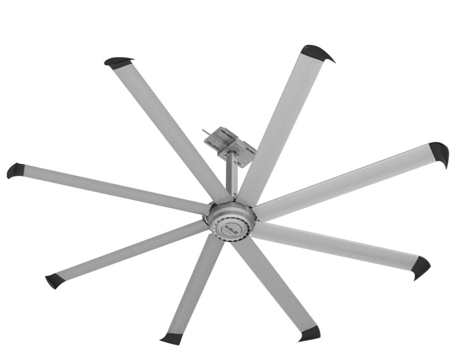 KALE HANGING Ceiling Fans 4.2M HVLS Big Commercial PMSM Fan for Germany