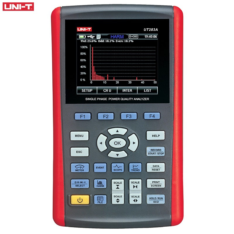 UNI-T UT283A однофазные анализаторы качества мощности