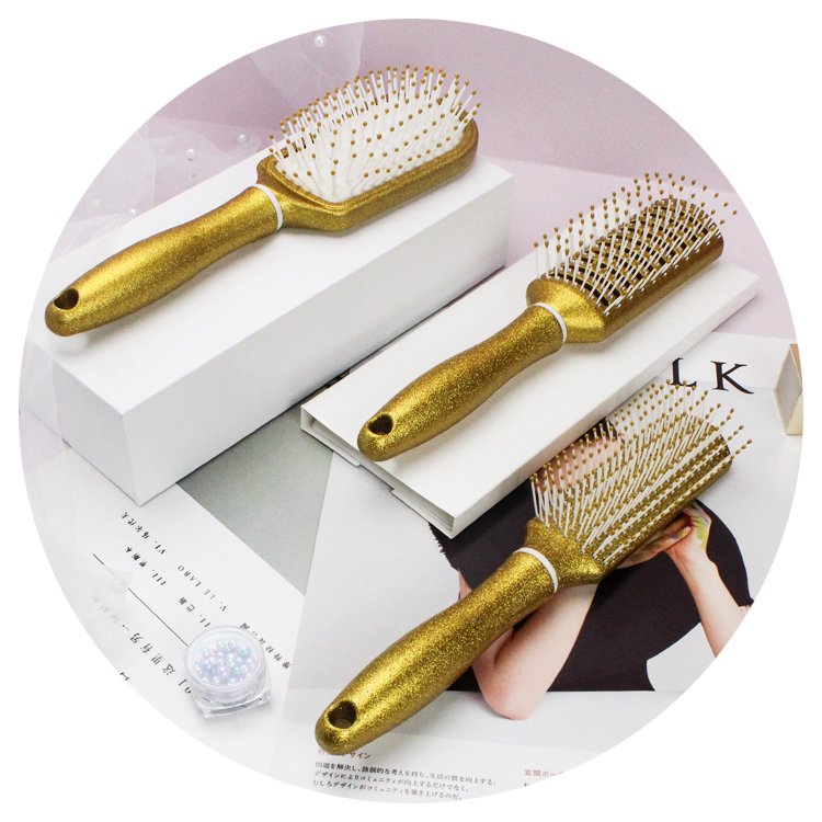 Air bag hair brush nylon women wet curl hair brush salon hairdressing modeling tool scalp massage comb