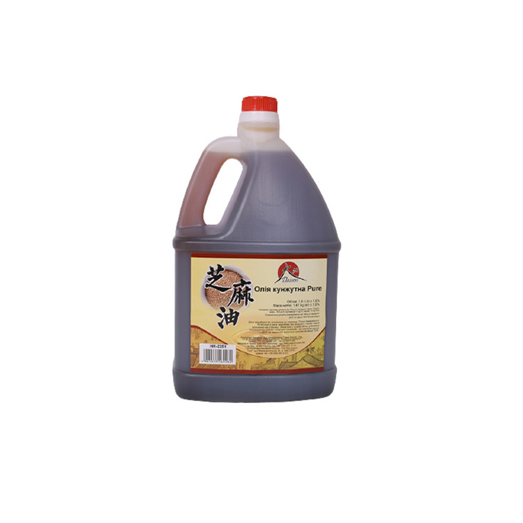 Competiitve Price 1.8L Quality Organic Blended Sesame Oil For Cooking