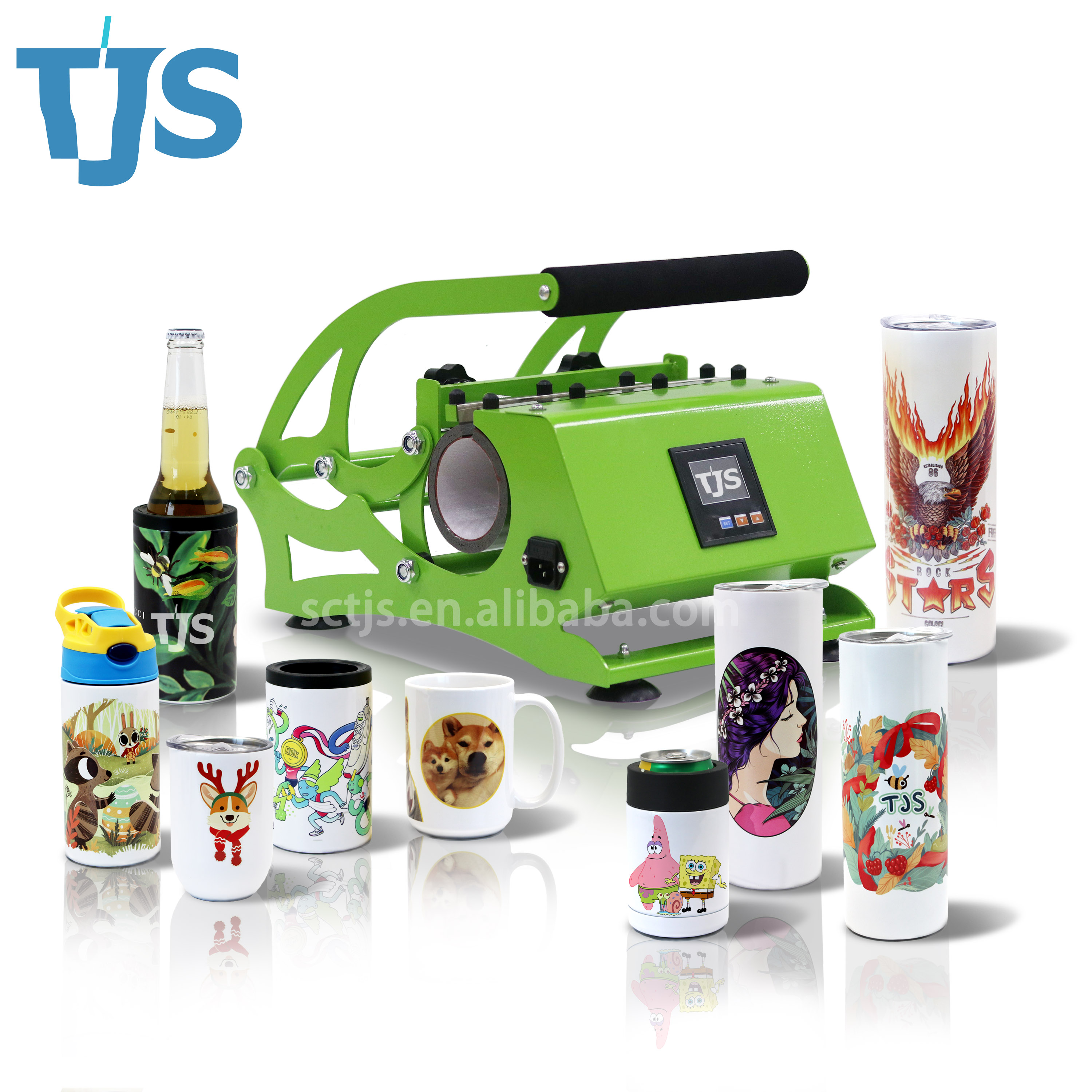 New product Heat press machine Colorful for sublimation straight 20 oz tumbler heat press mug worth buying