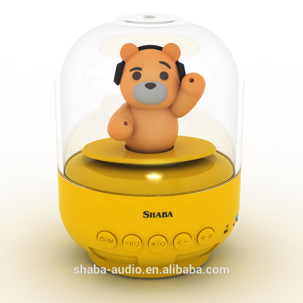 Лучшая портативная детская игрушка с голосовым управлением, стерео bluetooth, беспроводной динамик для детей, подарки