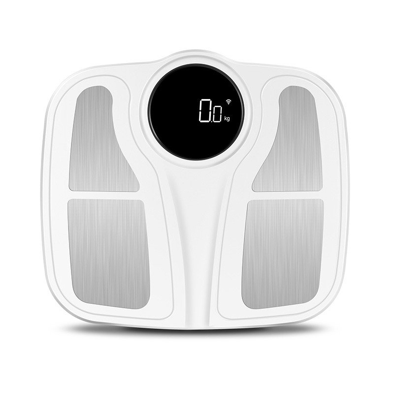 Полный пластик цифровой жировых отложений Tuya Wi-Fi 180 кг ванная комната смарт большой LED дисплей ИМТ электронные весы