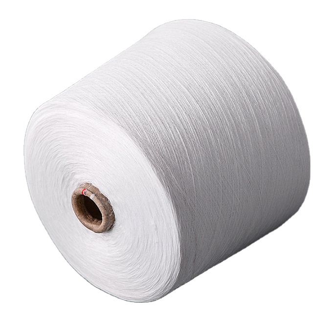 Xinjiang cotton 40 cotton combed yarn compactly spun 40SJMC covered bleached sweat cloth knitting yarn