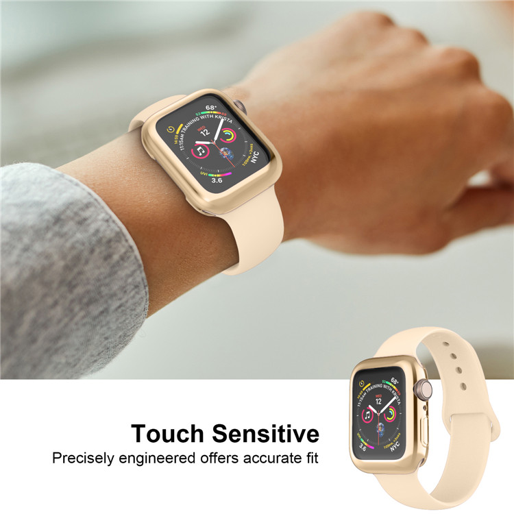 For i watch series 6 38 40 42 44mm Clear Full Tpu Transparent Watch Case For Apple Watch Cover