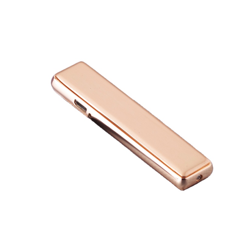 Smokeless Custom Electronic Rechargeable Usb Cigar Lighters With Battery Display