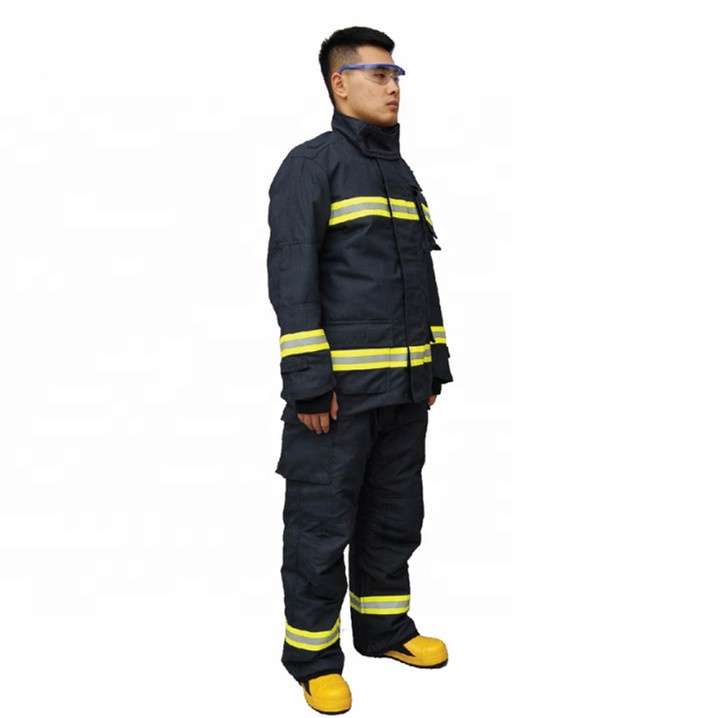 Extreme protect firefighting aramid fire suit firefighter uniform fire retardant clothes