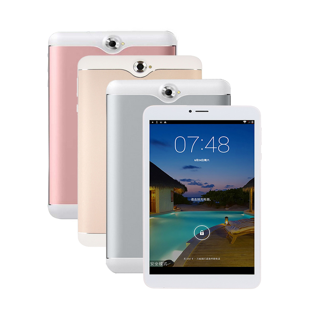 8-дюймовый планшетный ПК IPS MTK8163 2 ГБ + 16GB Quad core 8 "Android 6,0 планшетный ПК с сенсорным экраном, FM, планшет android 8,1