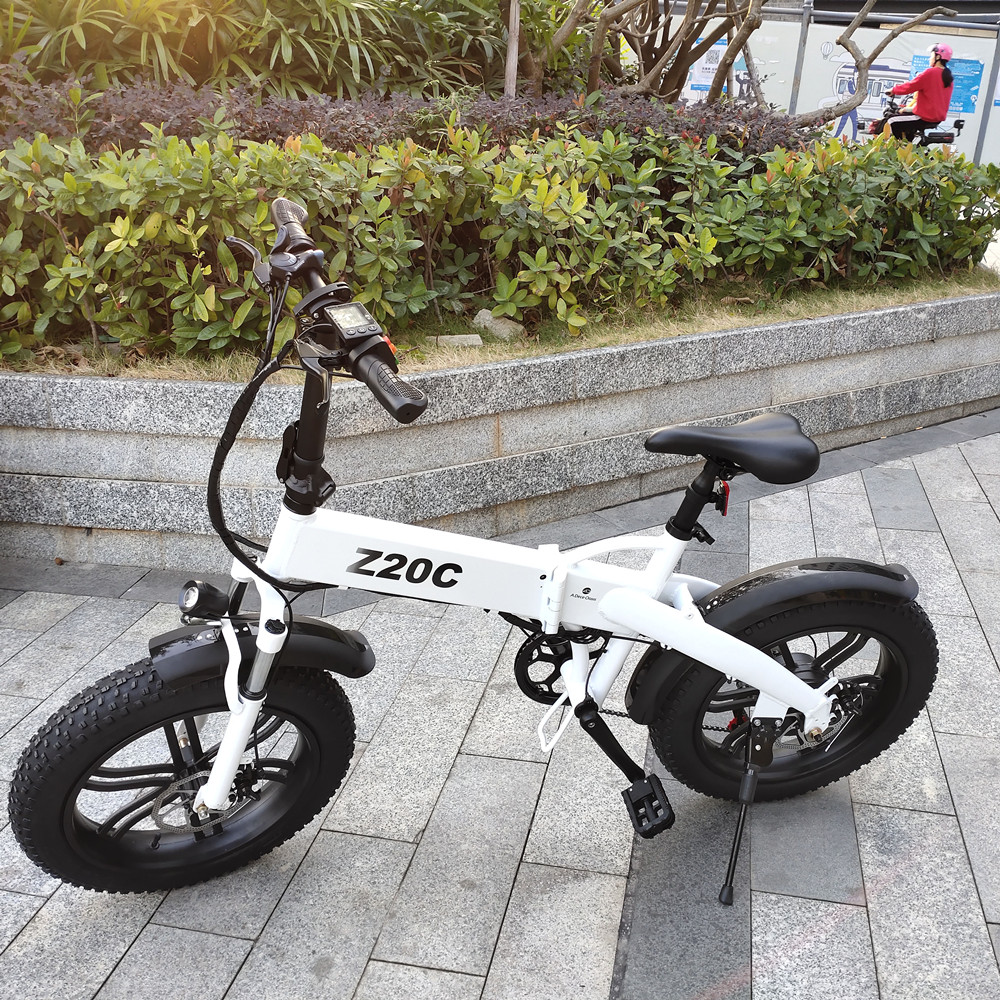 Китай завод 20 дюймов жир шин Ebike ADO Z20C складные электрические велосипеды для взрослых два колеса полных шин цикл