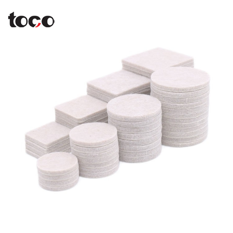 Утолщенная войлочная Защитная подкладка Toco, бесшумные Войлочные подкладки для дивана, мебели, стола, угловые войлочные протекторы для мебели