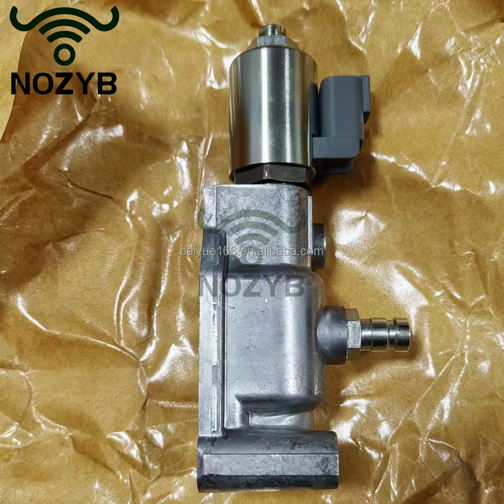 Bulldozer parts In Stock 24V Shutoff Solenoid Valve 244-3114 for CAT C9 C13 Diesel Engine Hydraulic Valve Stopper Solenoid Valve