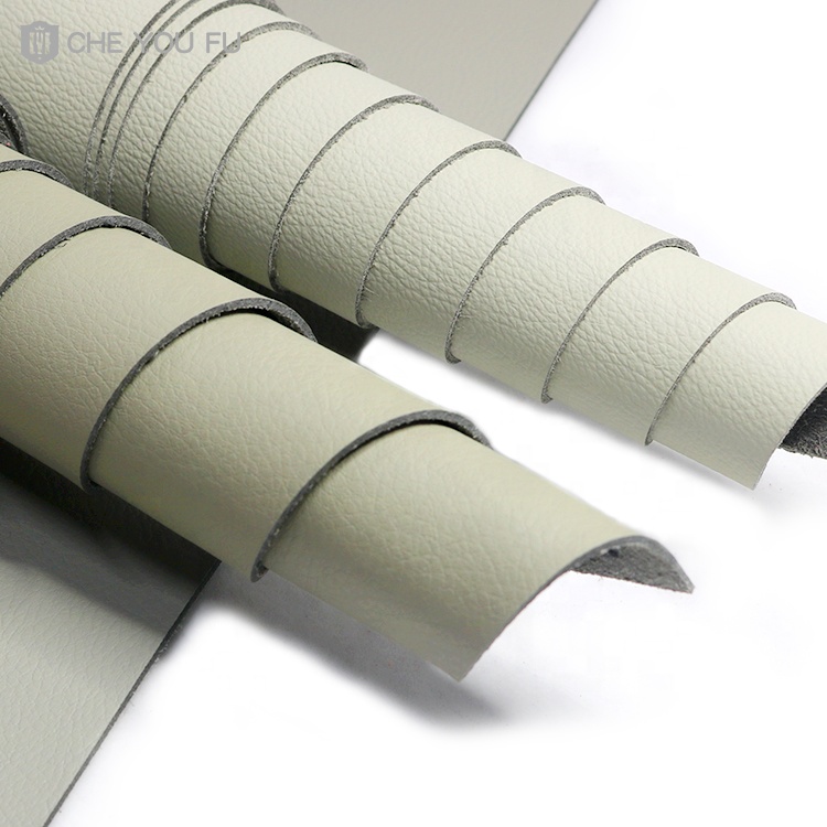 Auto Upholstery Faux Nappa Vinyl Leather Factory Directly Wholesale
