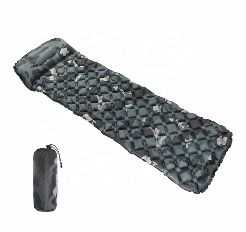 Hot Sale Outdoor Sleeping Pad Camping Inflatable Mattress Wit Beach Mat/Camping Sleeping Pads/Picnic Mat