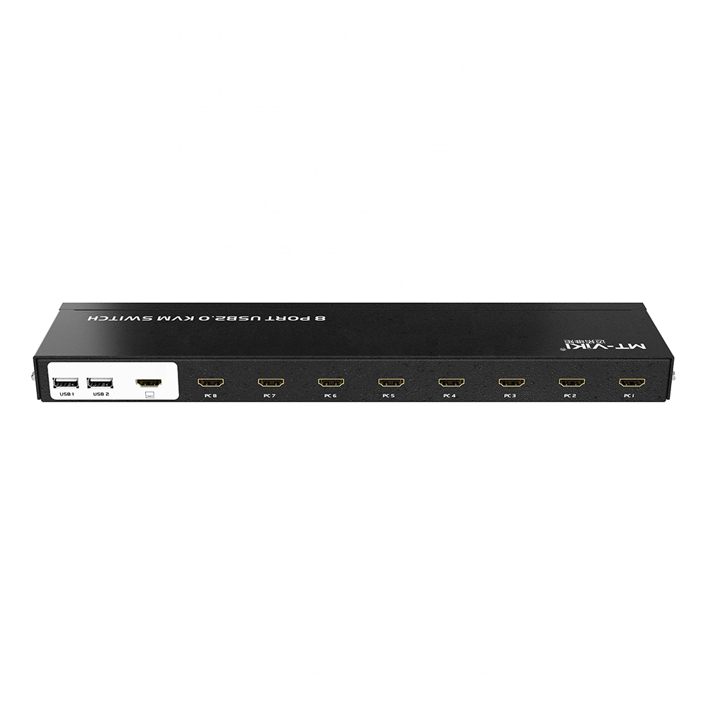 Консоль HDMI KVM OEM 4K 30 Гц USB2.0 8 портов