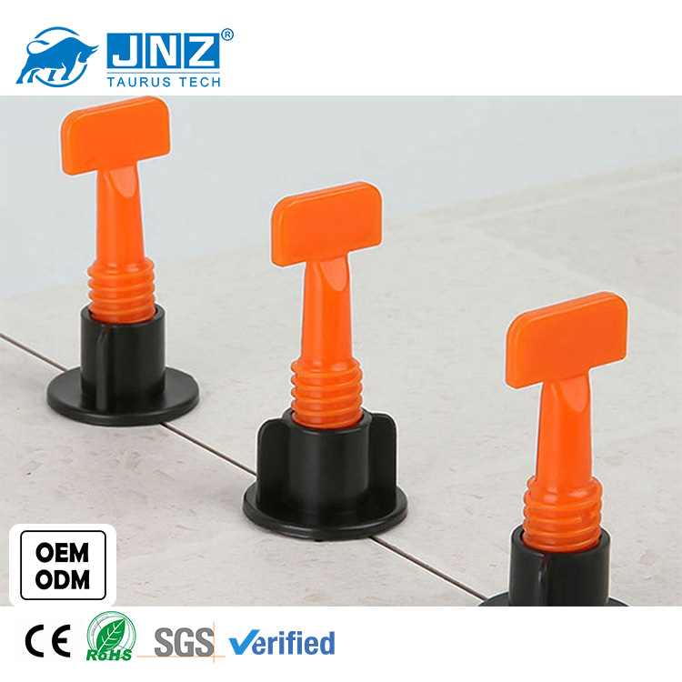 Amazon hot selling ceramic wall tile leveling positioning system reusable t type tile leveling system tool