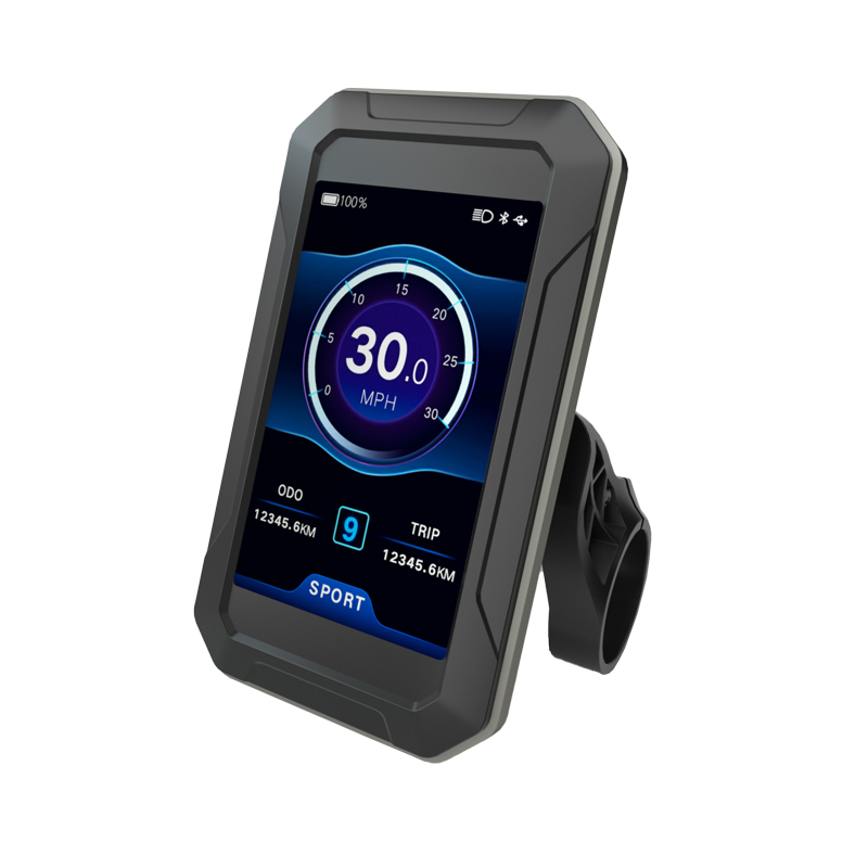 YL-90T EMC/CE/ROHS 36V/48V Waterproof IP65 MId Motor with USB Function Control Panel TFT Colorful New Screen Display for E Bike