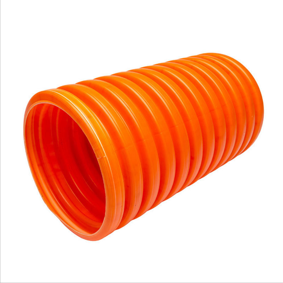 MPP Double Wall Corrugated Pipe Cable Protection Tube