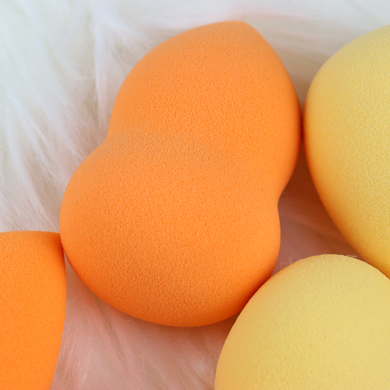 Low MOQ Private Label Custom Logo Latex Free Super Soft Pink Wholesale Make Up Makeup Sponge Beauty Sponge Blender