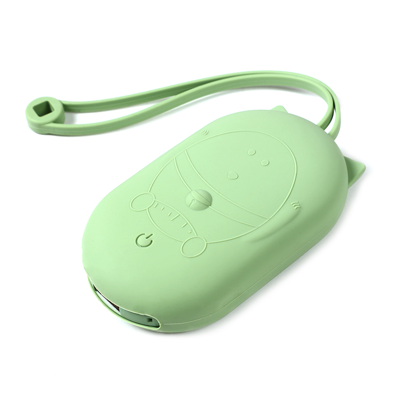 Cute Cartoon Winter Mini Hand Warmer Portable USB Rechargeable 5000mAh Power Bank Double Sided Quick Heating