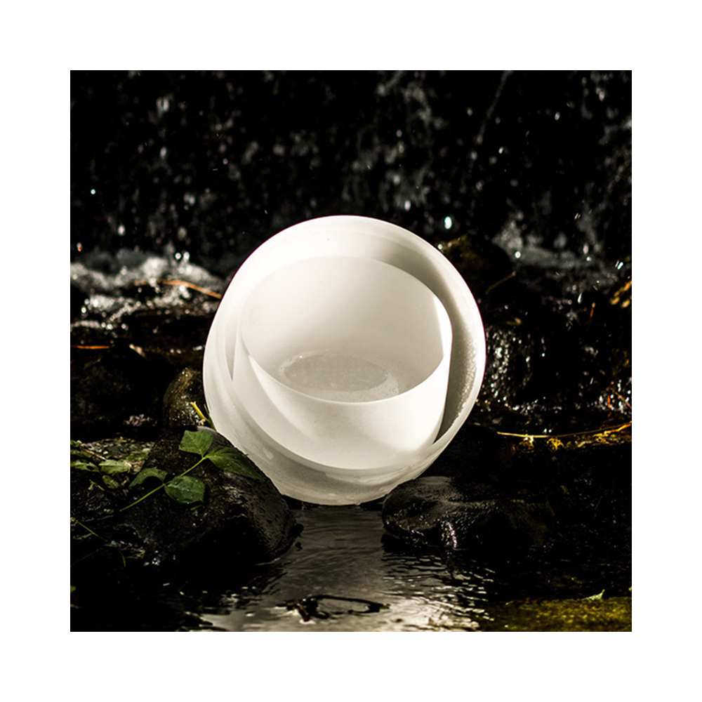 2021 New Product White 99.99% Pure Quartz Sound Therapy Music Quartz Crystal Singing Bowl