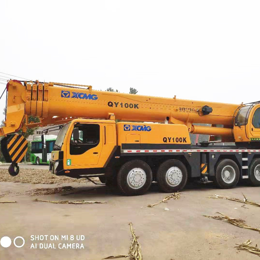 Китайский строительный кран QY100K хорошего качества, 100 тонн