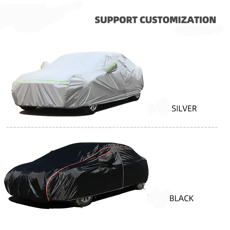 Automobile Outdoor Summer Winter All Seasons Rain UV Rays Resistant Full Covering SUV Car Covers Waterproof All Weather