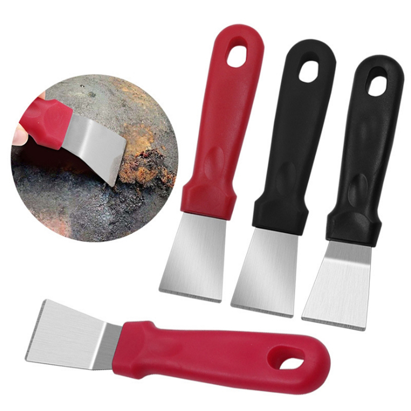 Stainless Steel Kitchen Cleaning Shovel Oil Fume Removing Ice Construction Cleaning Shovel Blade Bbq Kitchen Oil