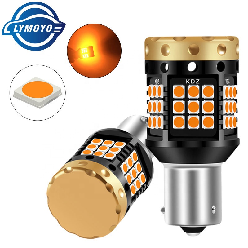 Янтарный 12-24V 3030 36/45SMD Поворотная сигнальная лампа Canbus ОШИБОК Нет hyper flash 1156 BA15S P21W BAU15S PY21W T20 7440