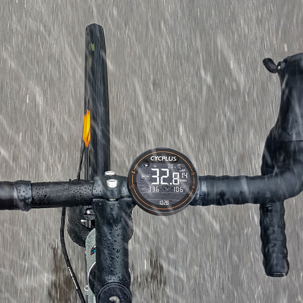 CYCPLUS 3885 digital wireless bicycle computer bike odometer gps cycle speedometer